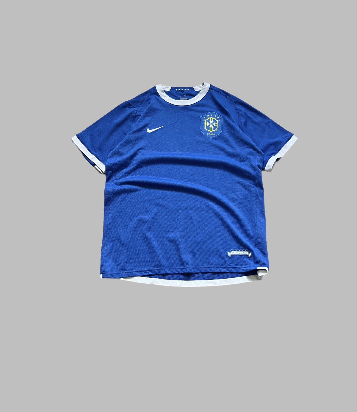 Vintage Nike Brazil National Team 2006 2008 Away Jersey