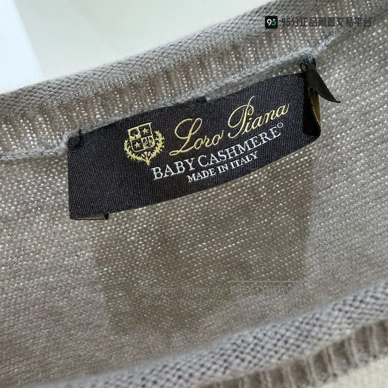 Loro Piana Loro Piana Crew Neck Cashmere Pullover Sweater. Size US S / EU 44-46 / 1 - 4 Thumbnail