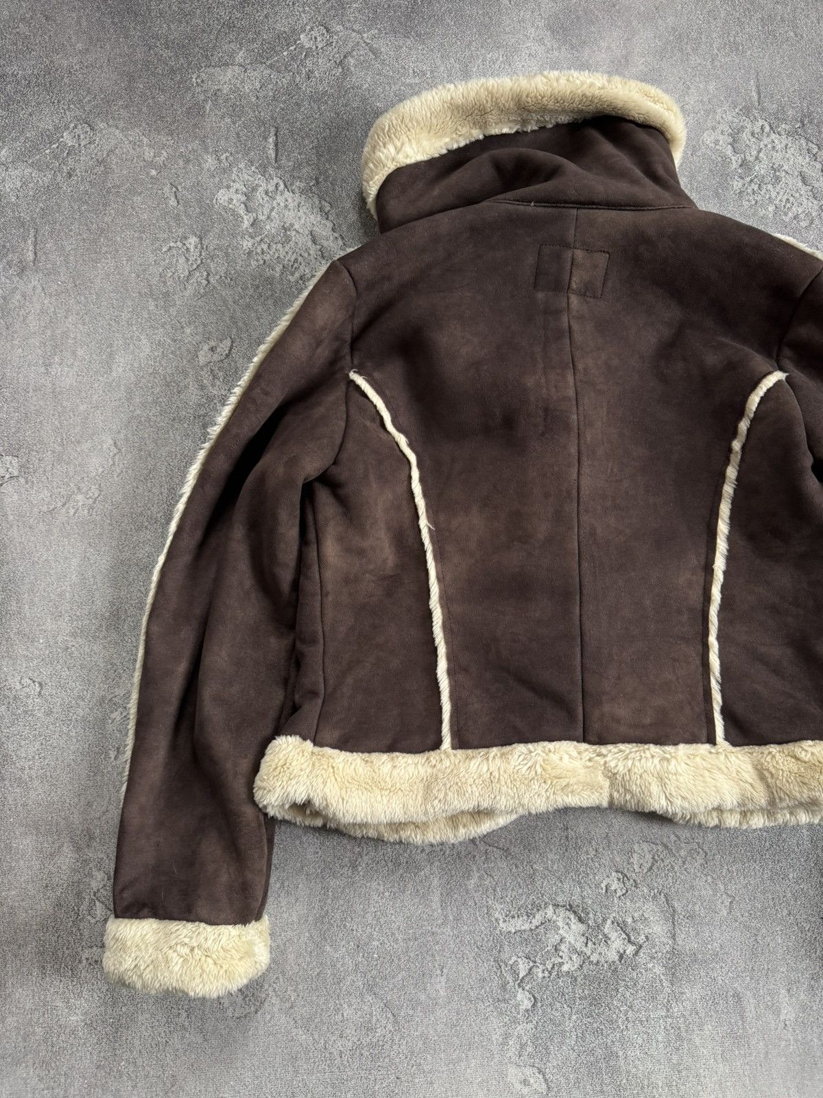 Mexx MEXX I46/FR44 lined leather brown jacket coat miss sixty LGB Size L / US 10 / IT 46 - 12 Thumbnail
