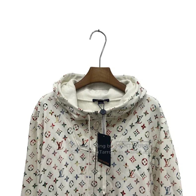Louis Vuitton Louis Vuitton White Dazzling Color Full Print jacket Size XS / US 0-2 / IT 36-38 - 3 Thumbnail