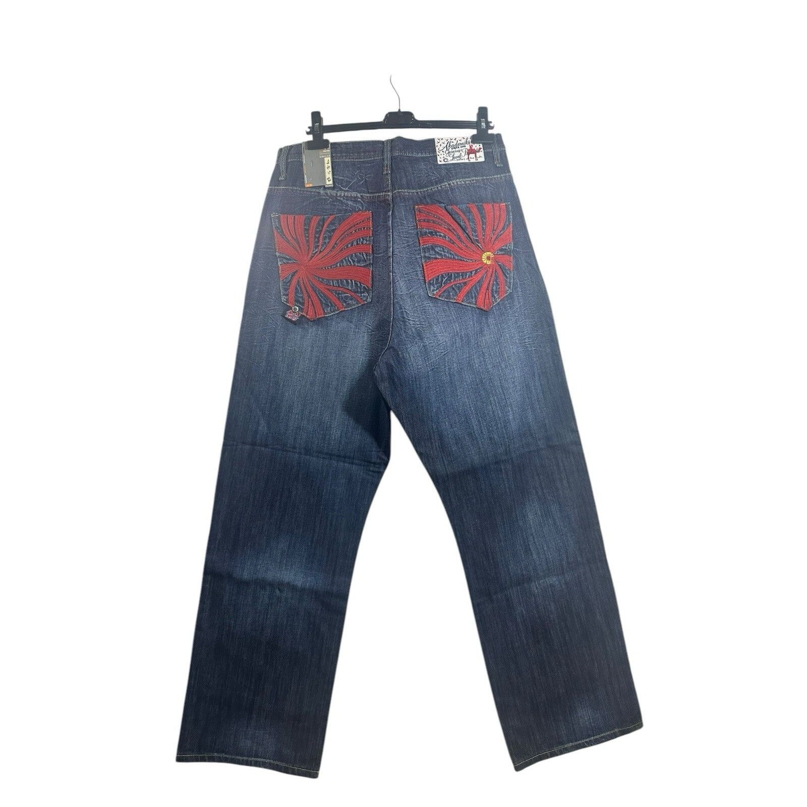 Akademiks Vintage Akademiks Jeans Mens S 36 Blue Denim Baggy Wide Leg Size US 36 / EU 52 - 3 Thumbnail