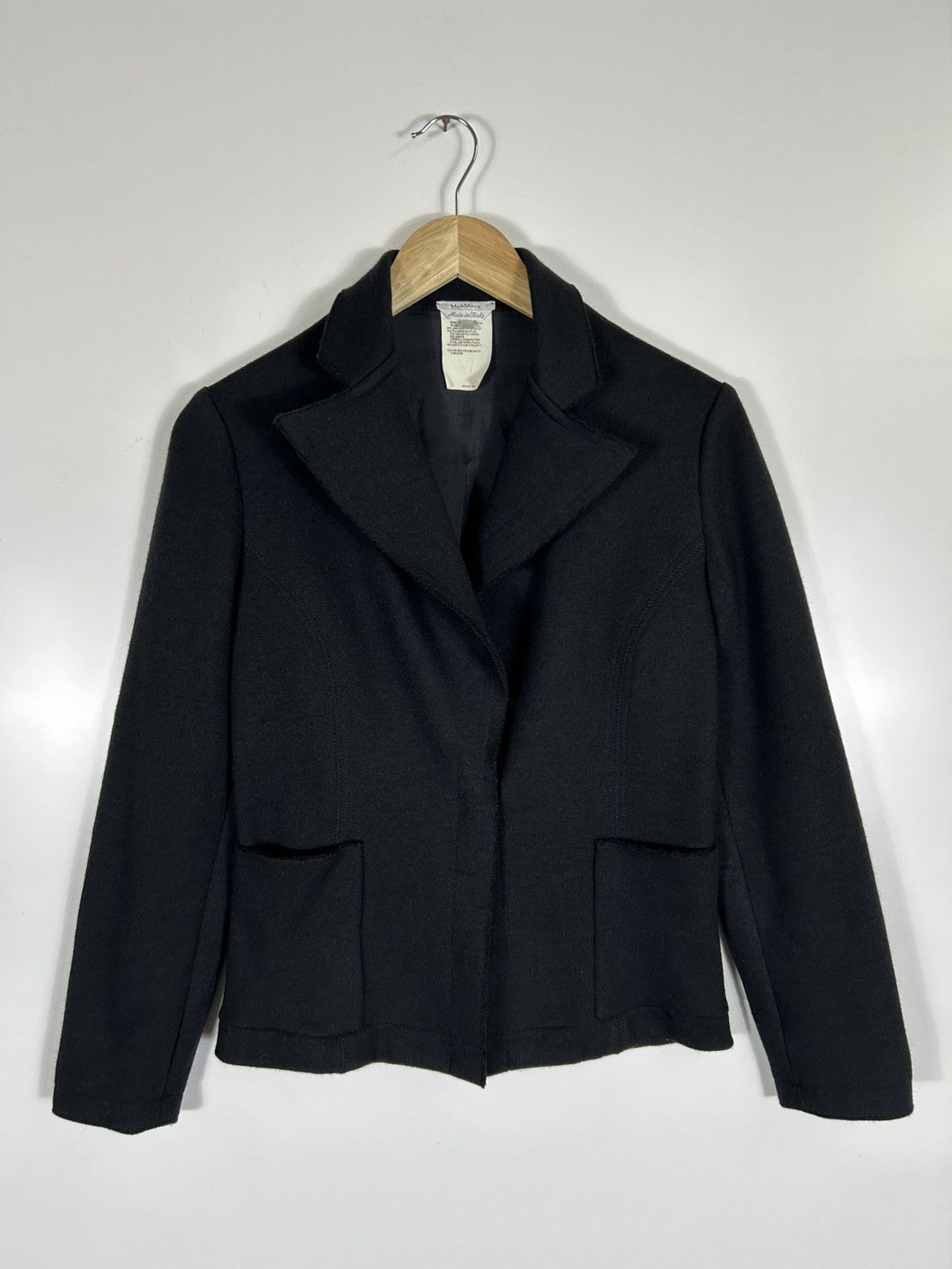 Max Mara 🔥Max Mara Wool Single Breast Coat Jacket Size M / US 6-8 / IT 42-44 - 1 Thumbnail