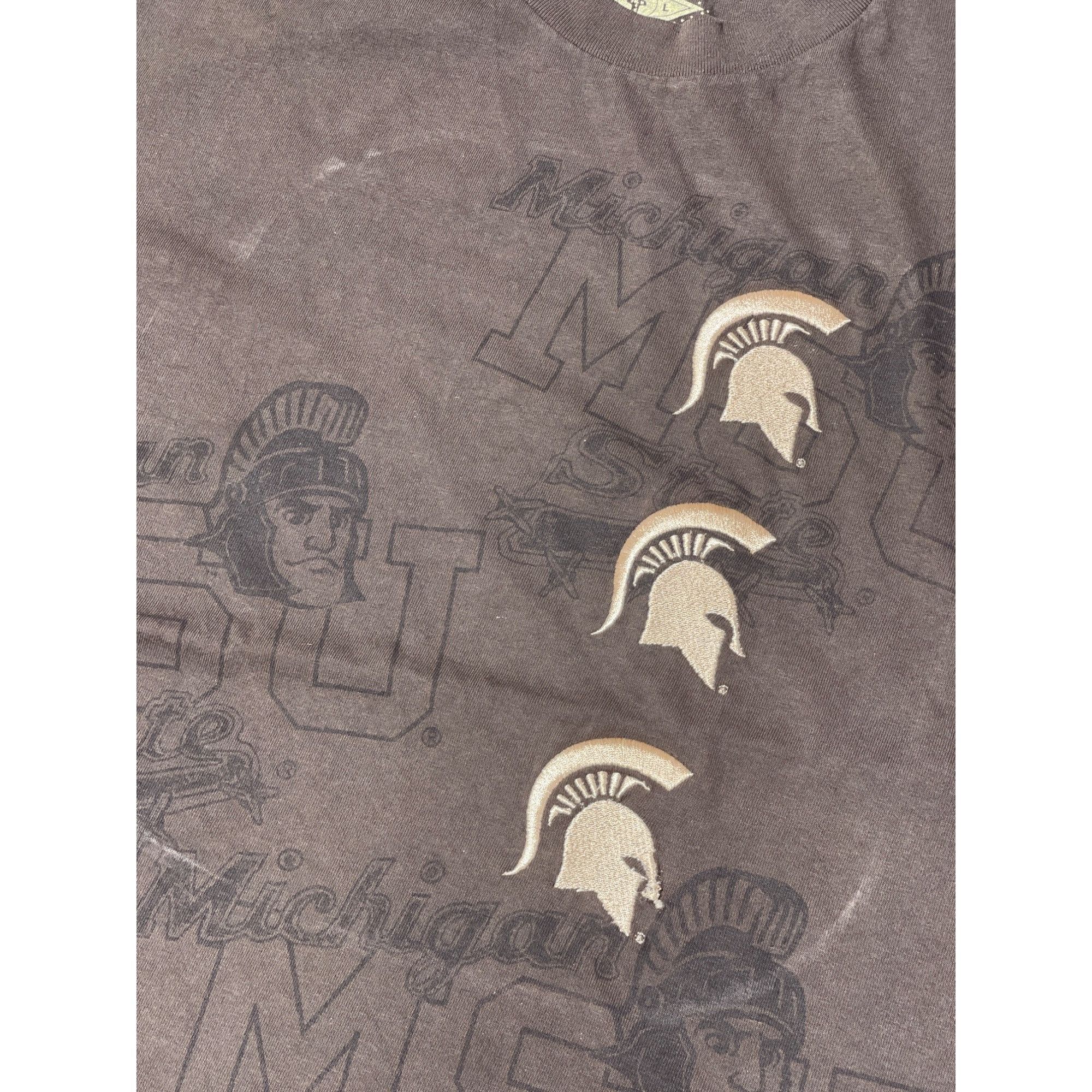 Mitchell & Ness × Travis Scott NEW CACTUS JACK TRAVIS SCOTT x MITCHELL & NESS MSU TEE L Size US L / EU 52-54 / 3 - 4 Thumbnail
