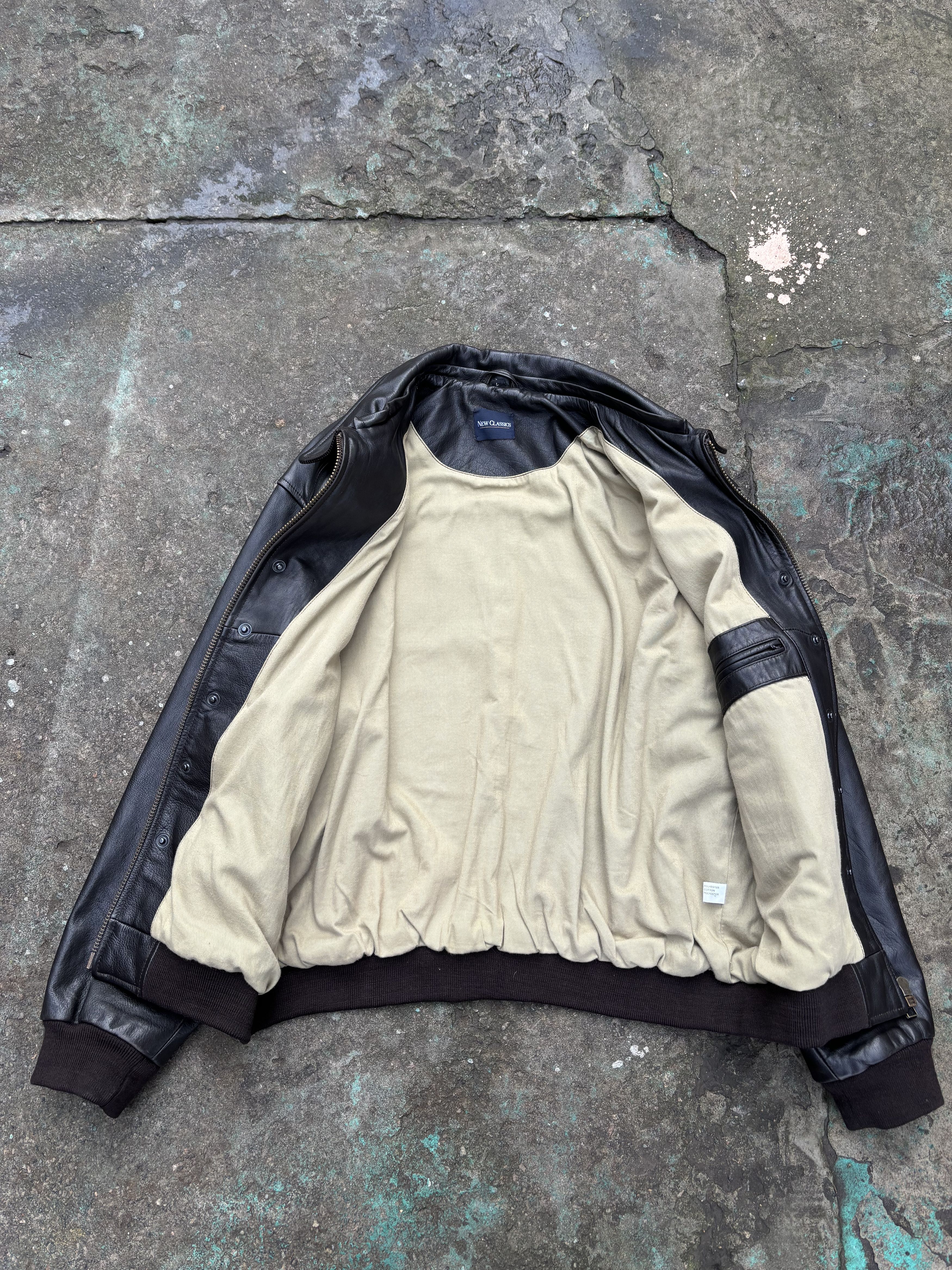 Genuine Leather Vintage Cowhide Leather A-2 Flight Jacket Size US L / EU 52-54 / 3 - 9 Thumbnail