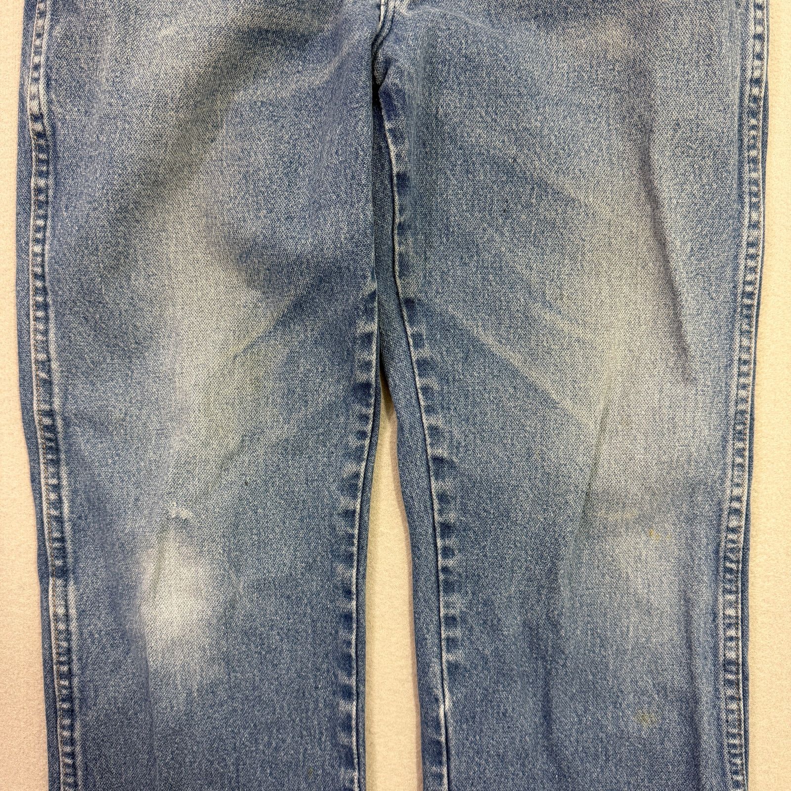 Wrangler Vintage Wrangler Cowboy Cut Slim Fit Jeans Men's 33x30 Blue Size US 33 - 3 Thumbnail