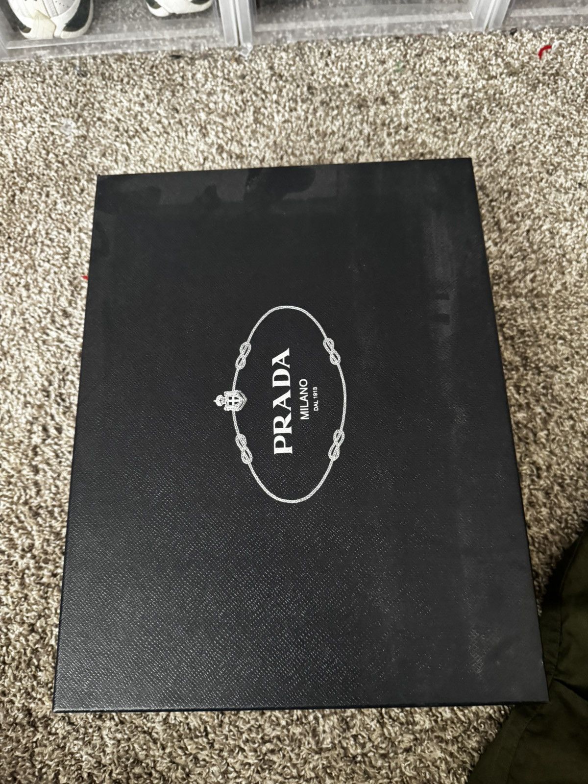 Prada Prada oblique lace up shoe Size US 10 / EU 43 - 9 Thumbnail