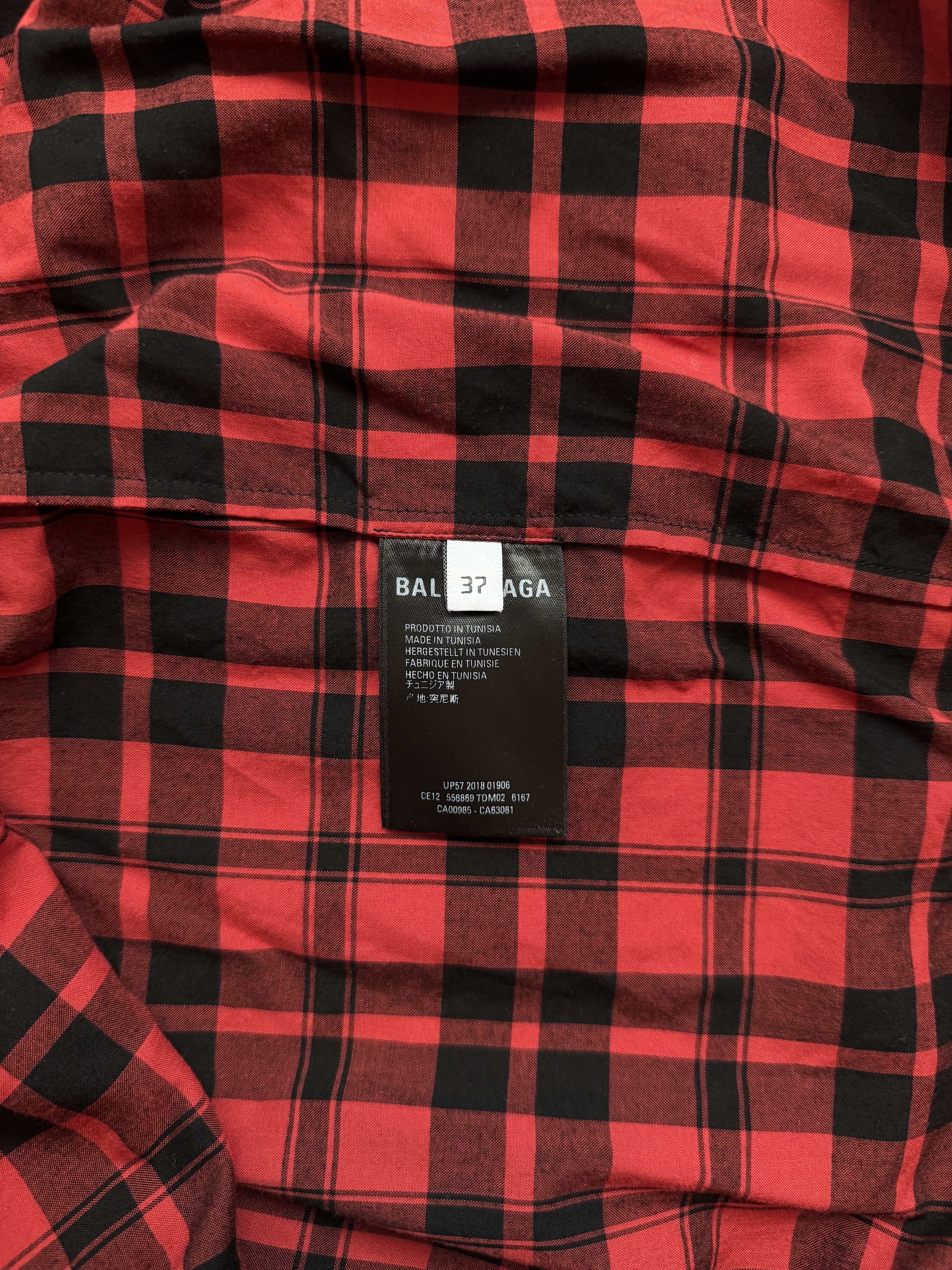 Balenciaga Oversized Short Sleeve Pocket Shirt Size US L / EU 52-54 / 3 - 4 Thumbnail