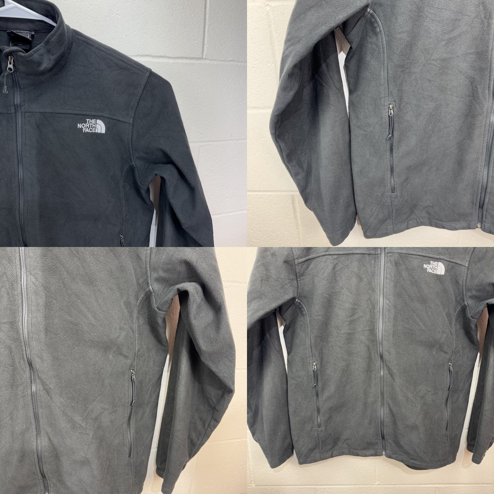 The North Face The North Face Windwall Jacket Mens L Black Bomber Windproof Fleece Mid-Length Zipper Logo Embroidered Gorpcore Size US L / EU 52-54 / 3 - 8 Thumbnail