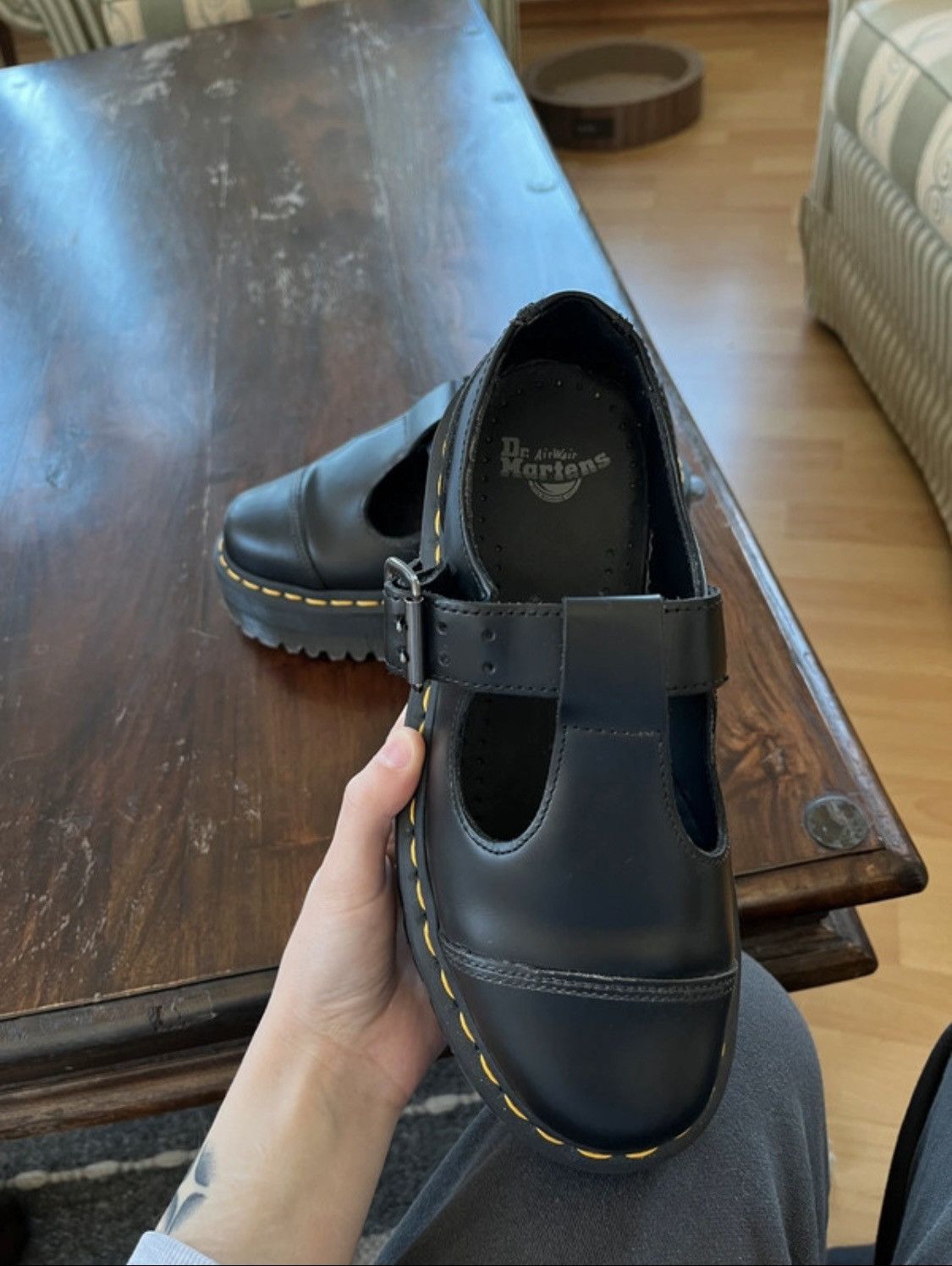 Dr. Martens Dr. Martens Bethan plateau Size US 5 / IT 35 - 6 Thumbnail