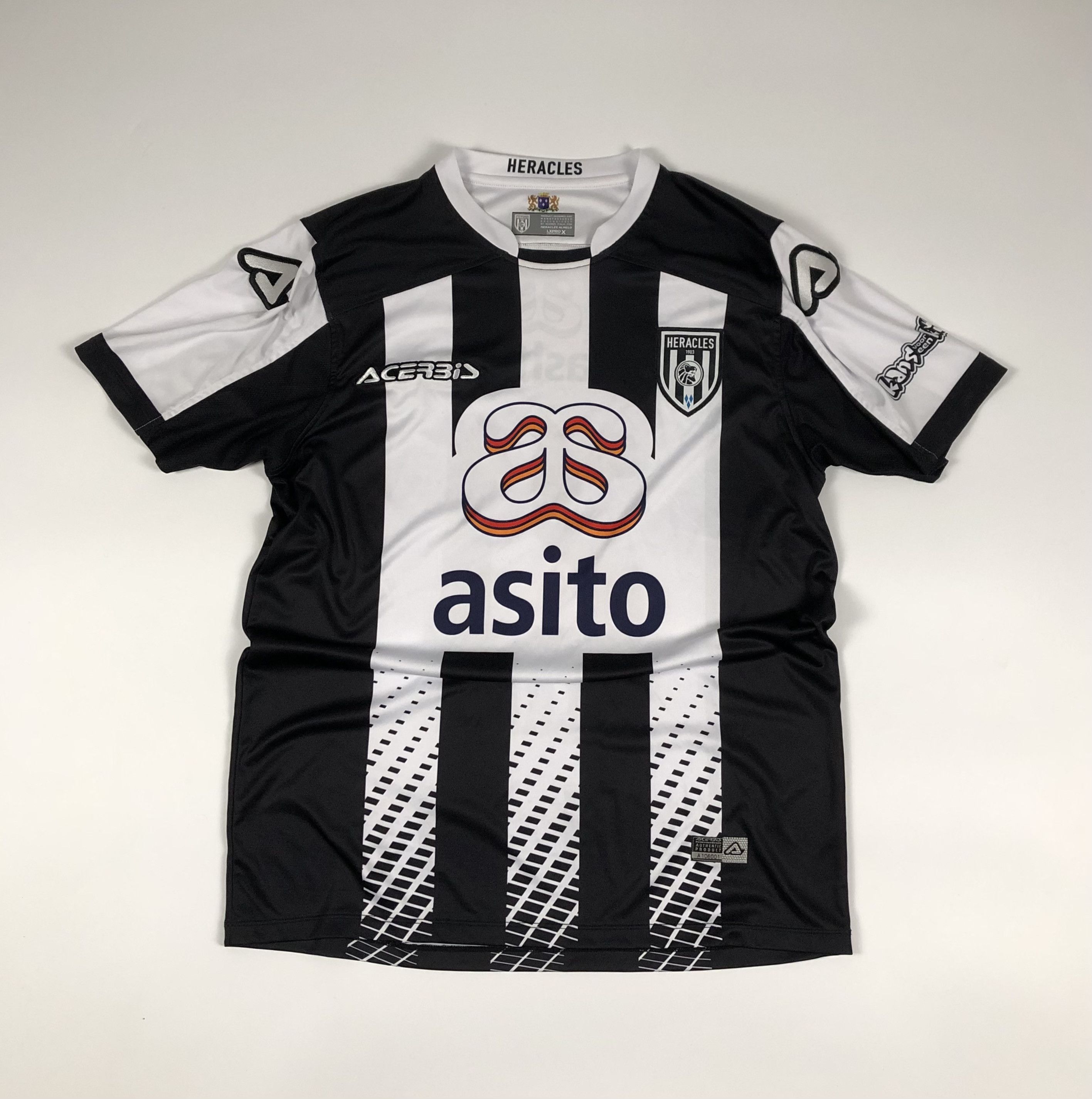 Other Acerbis Heracles Almelo 2020-2021 Home Soccer Jersey #21 Size US L / EU 52-54 / 3 - 1 Thumbnail