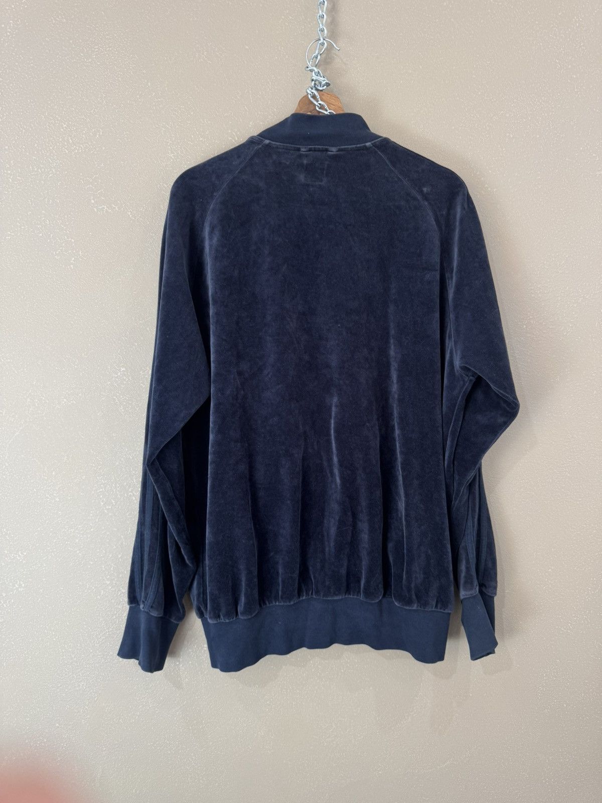 Adidas Vintage Y2K Adidas Velour Track Jacket hiphop street style Size US XL / EU 56 / 4 - 2 Thumbnail