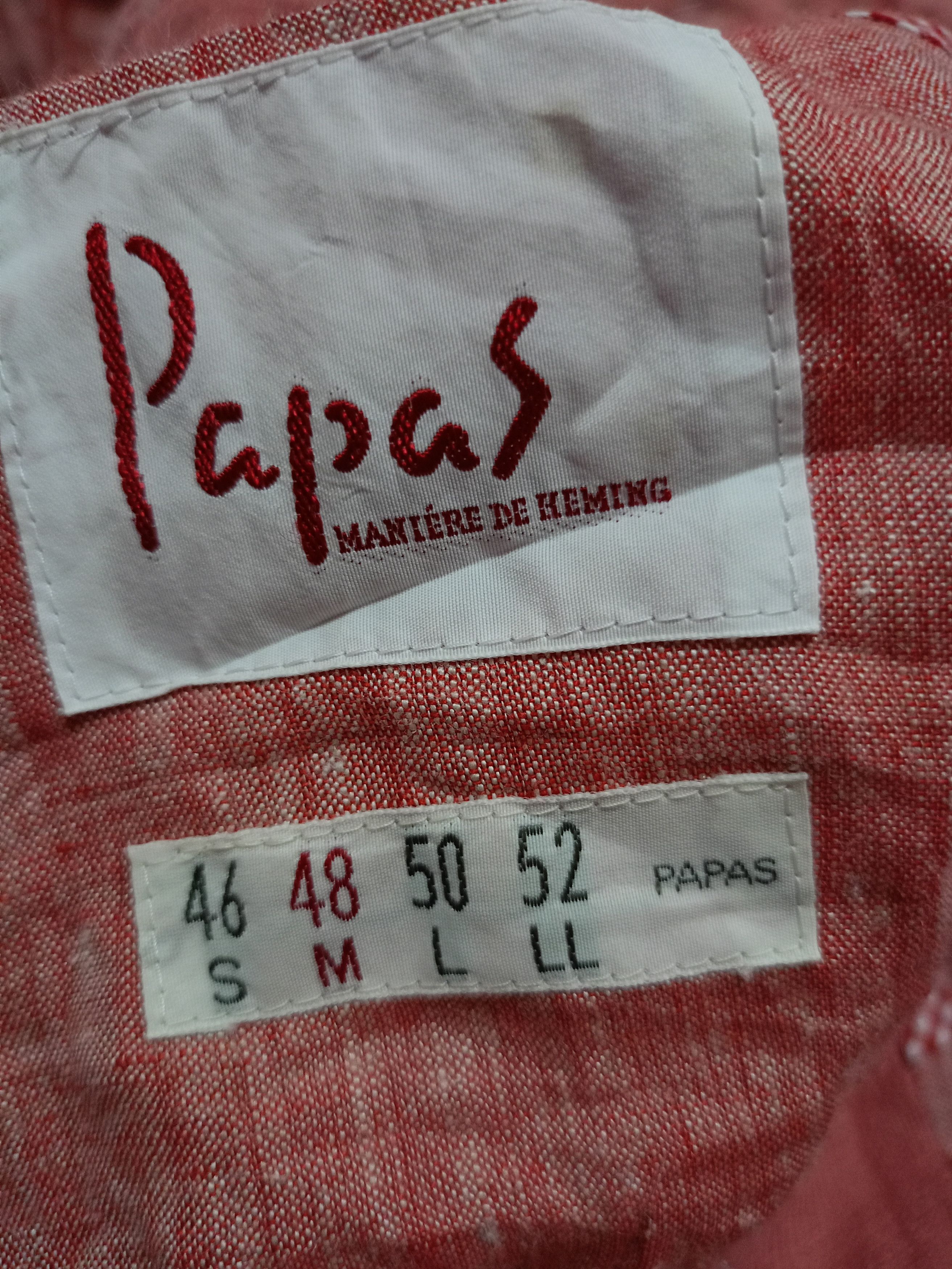 Japanese Brand Papas Maniere De Heming X like Kapital Size US M / EU 48-50 / 2 - 6 Thumbnail