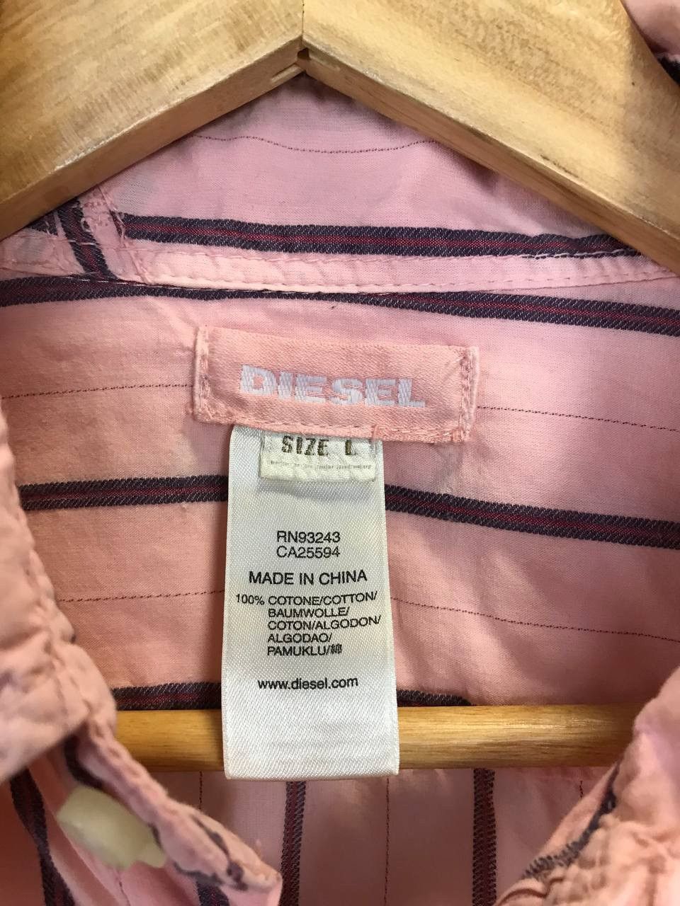 Diesel Diesel vintage designer shirt Size US L / EU 52-54 / 3 - 5 Thumbnail