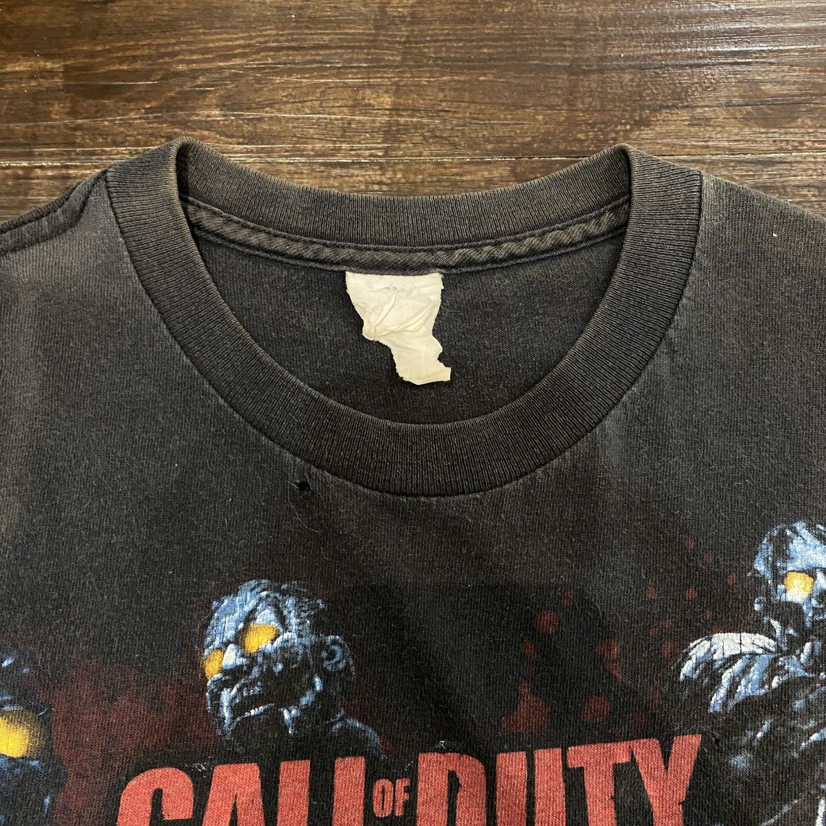 Designer × Microsoft × Vintage Vintage Call Of Duty Black Ops Zombie Black Shirt Size US L / EU 52-54 / 3 - 2 Thumbnail