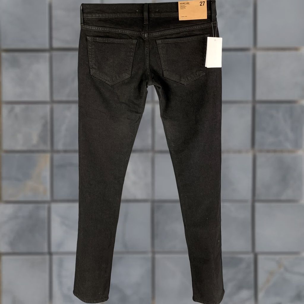 Helmut Lang HELMUT LANG Size 27 Black Cotton Femme Lo Cigarette Jeans Size 27" / US 4 / IT 40 - 1 Thumbnail