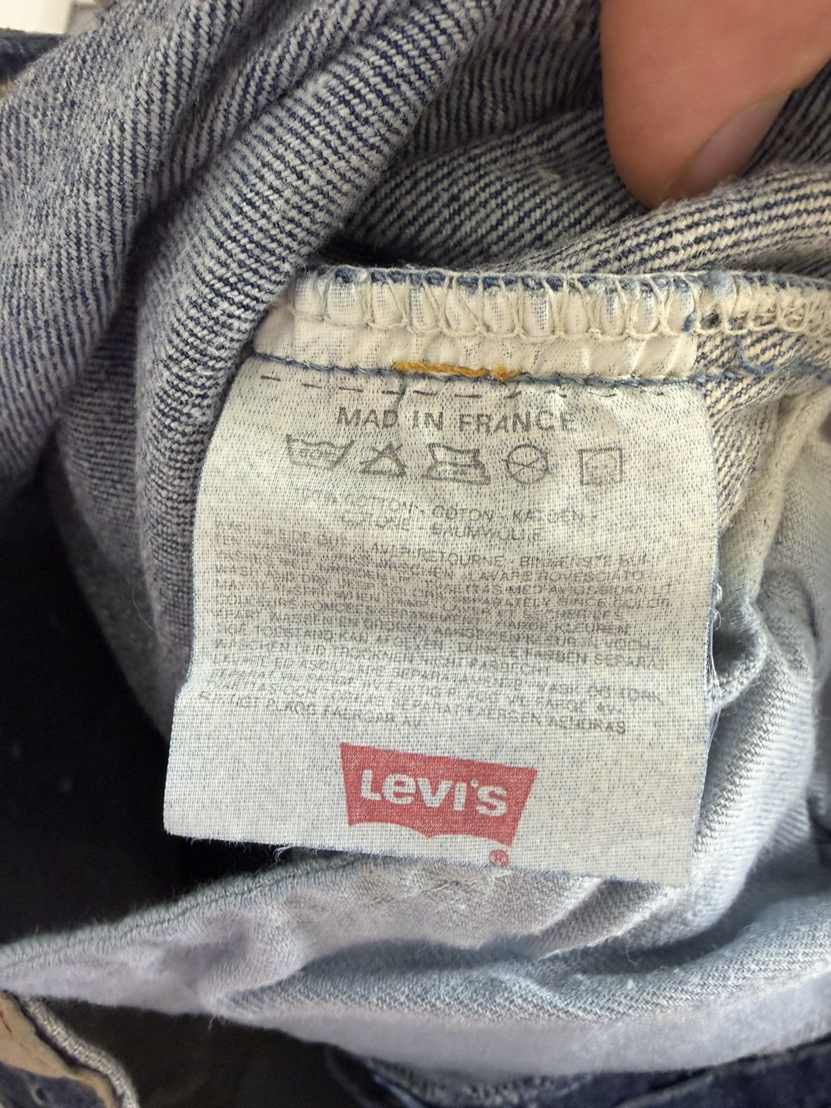 Levi's Vintage Clothing Vintage Levi’s Dead Stock 501 Jeans Size US 36 / EU 52 - 22 Thumbnail