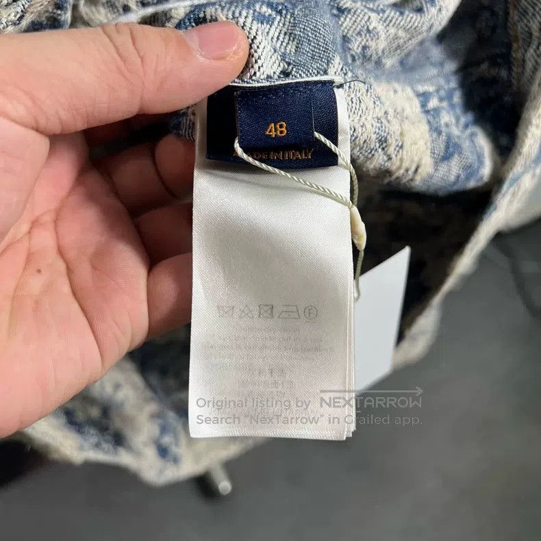 Louis Vuitton Louis Vuitton Erosive Denim Jacket Size US M / EU 48-50 / 2 - 4 Thumbnail