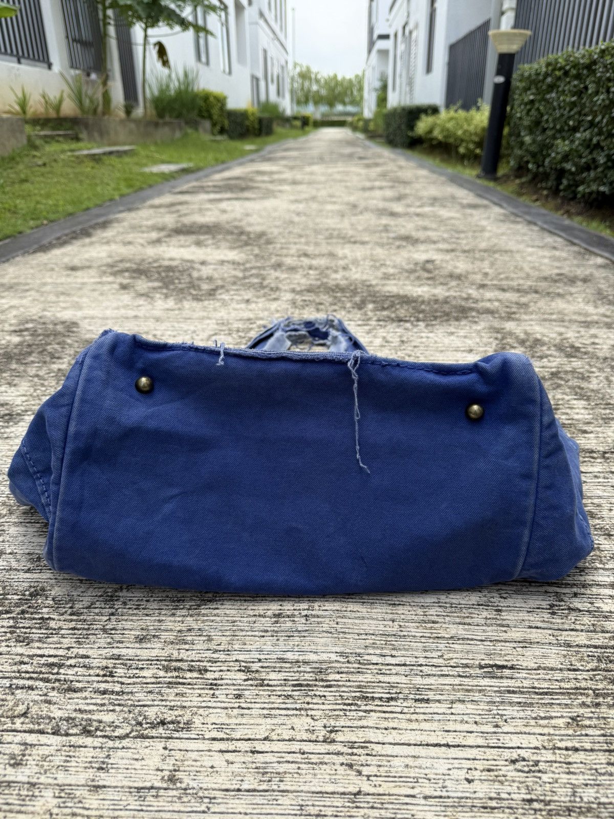 Kapital Kapital Canvas Tote Bag Large Size ONE SIZE - 2 Thumbnail