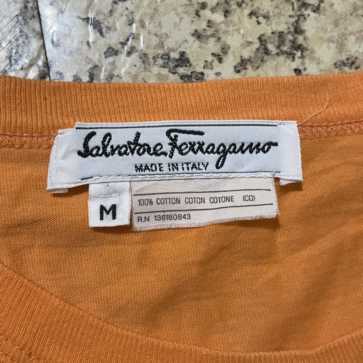 Salvatore Ferragamo Vintage Salvatore Ferragamo x Audrey Hepburn Children’s Fund Size M / US 6-8 / IT 42-44 - 11 Thumbnail