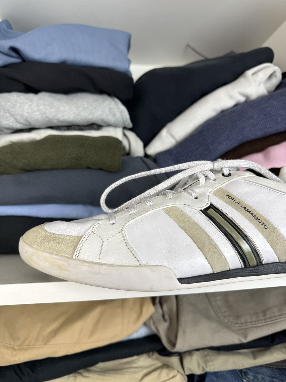 Y-3 Adidas x Y-3 Yohji Yamamoto Sala Sneakers Size UK 10 D Size US 10.5 / EU 43-44 - 11 Thumbnail