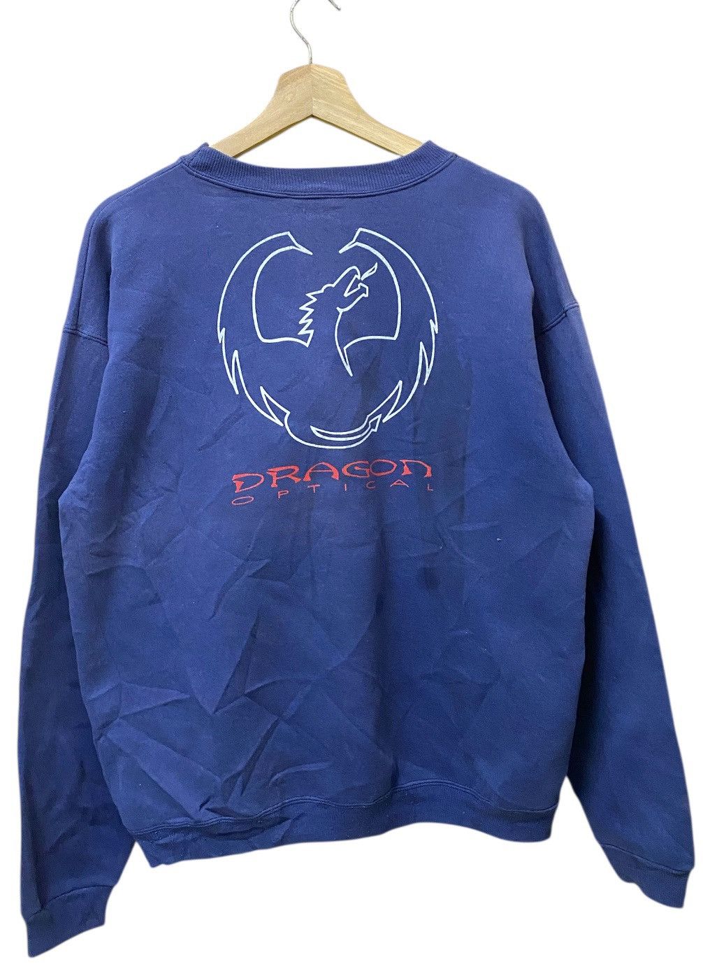 The Unbranded Brand Dragon Optical Sweatshirt Crewneck Size US M / EU 48-50 / 2 - 2 Thumbnail