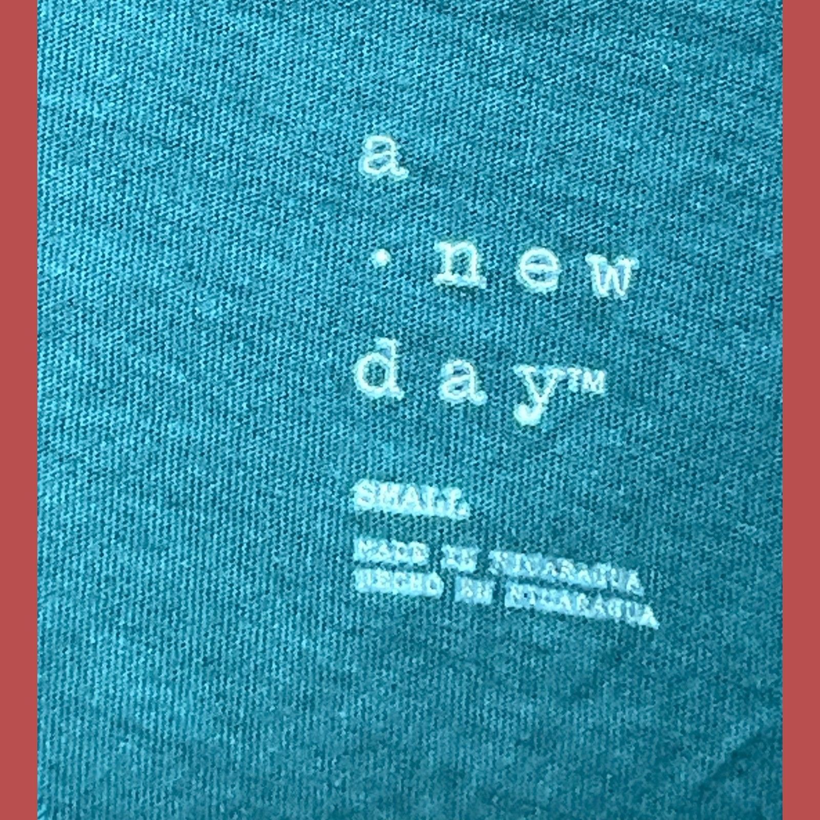 Other A New Day - Women's Short Sleeve Scoop Neck T-Shirt - Green Size S / US 4 / IT 40 - 10 Thumbnail