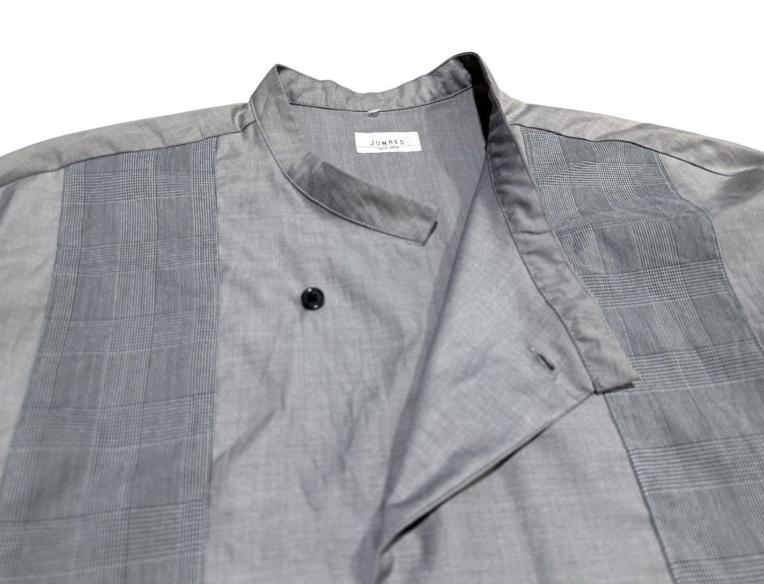 Japanese Brand 🔥Vintage Jun Red Shirt Diagonal Button Japanese Style Size US M / EU 48-50 / 2 - 3 Thumbnail