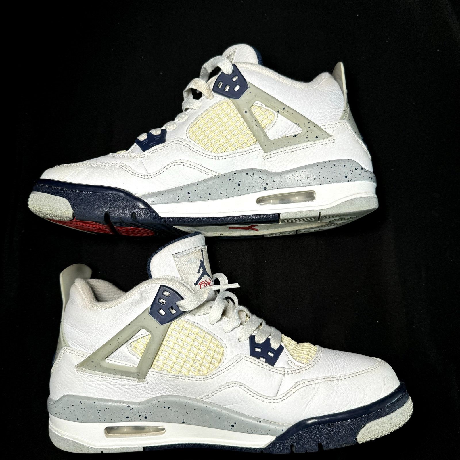 Jordan Brand × Nike Size 7 - Air Jordan 4 Retro GS Midnight Navy Men's Shoes Size US 7 / EU 40 - 2 Thumbnail