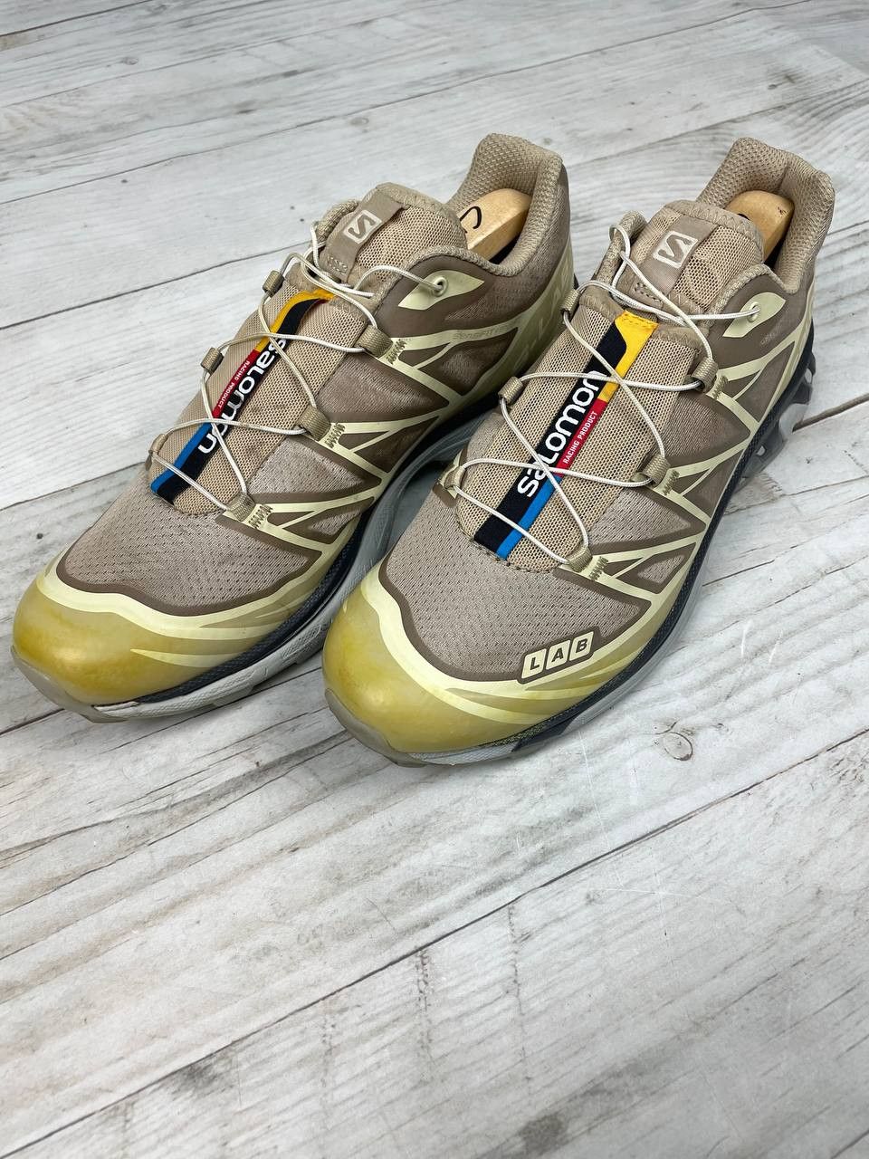 Salomon Salomon XT-6 Clear Safari Vanila Ice Sneakers Men Size US 10 Size US 10 / EU 43 - 3 Thumbnail