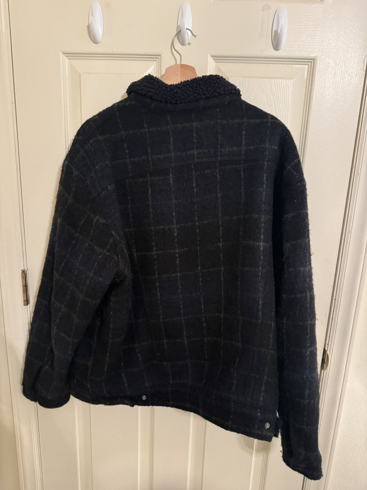 Levi's Levi’s Plaid Sherpa Trucker Size US XL / EU 56 / 4 - 2 Thumbnail