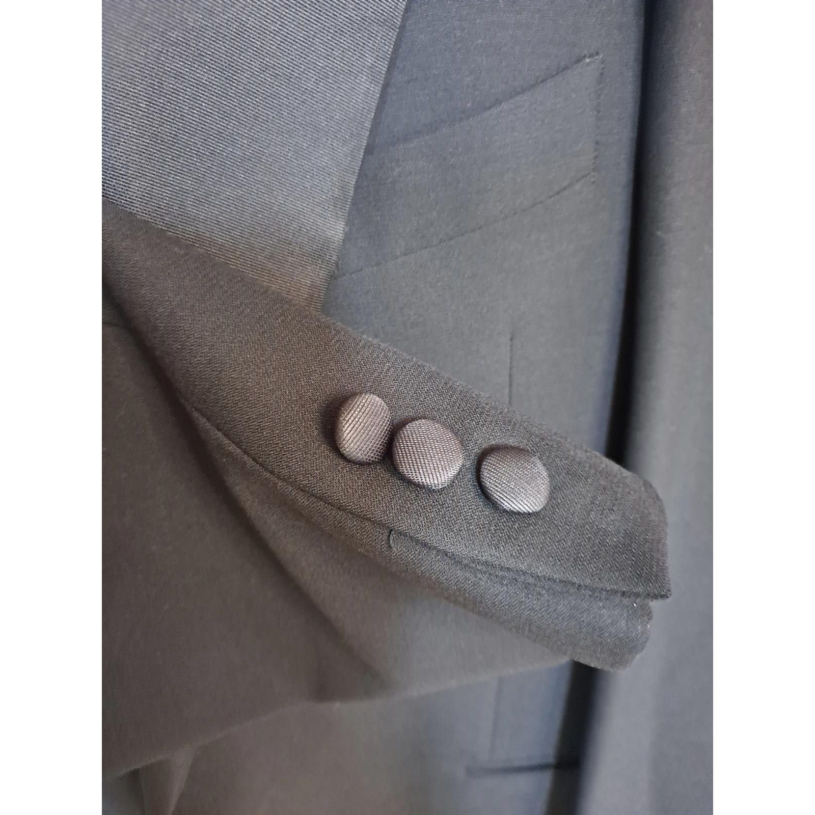 Armani Mani Giorgio Armani Men's Classic 1 Button Formal Tuxedo Jac Size 42R - 3 Thumbnail