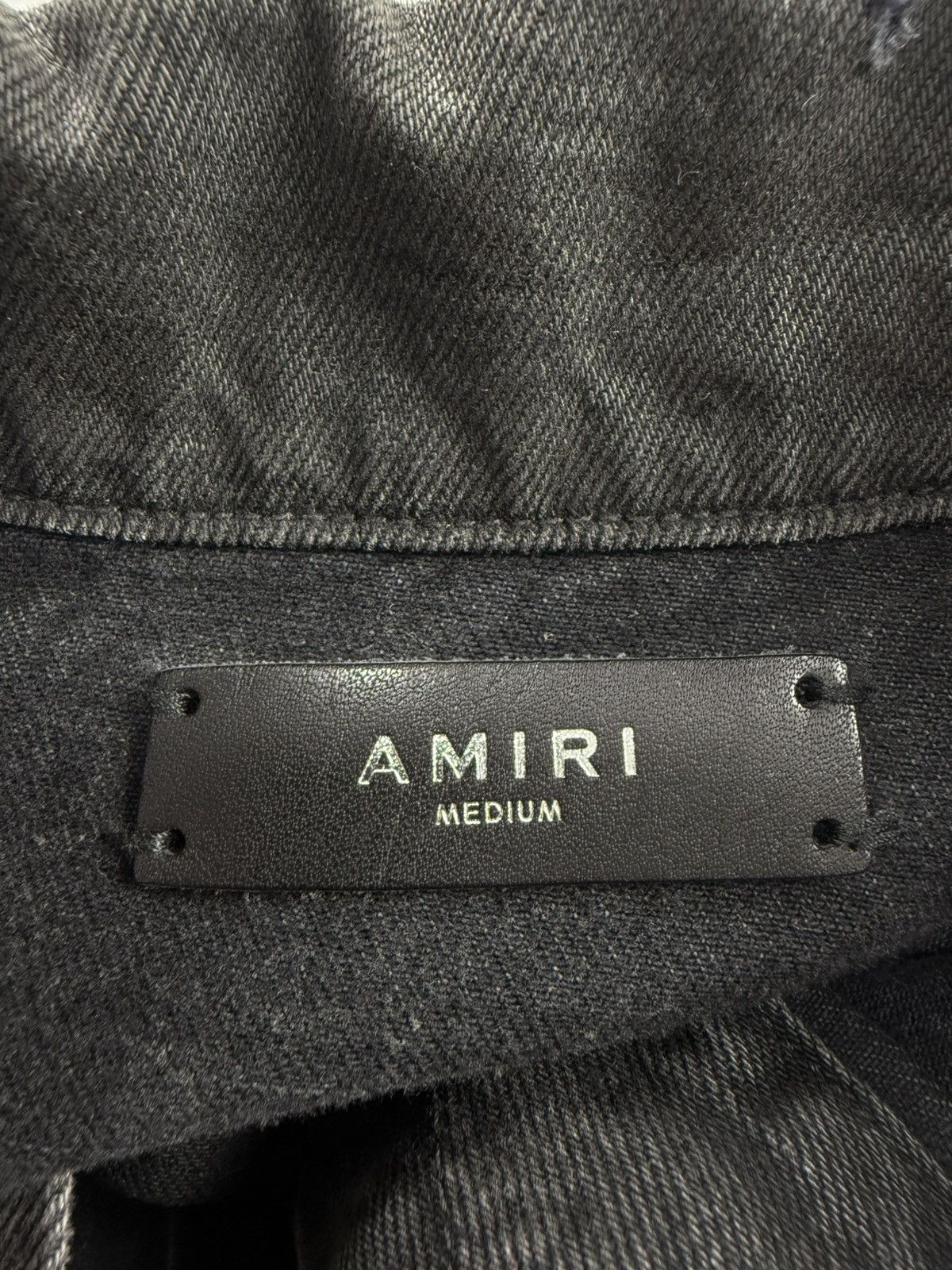 Amiri Amiri Roping Embroidered Denim Trucker Jacket Size US M / EU 48-50 / 2 - 13 Thumbnail