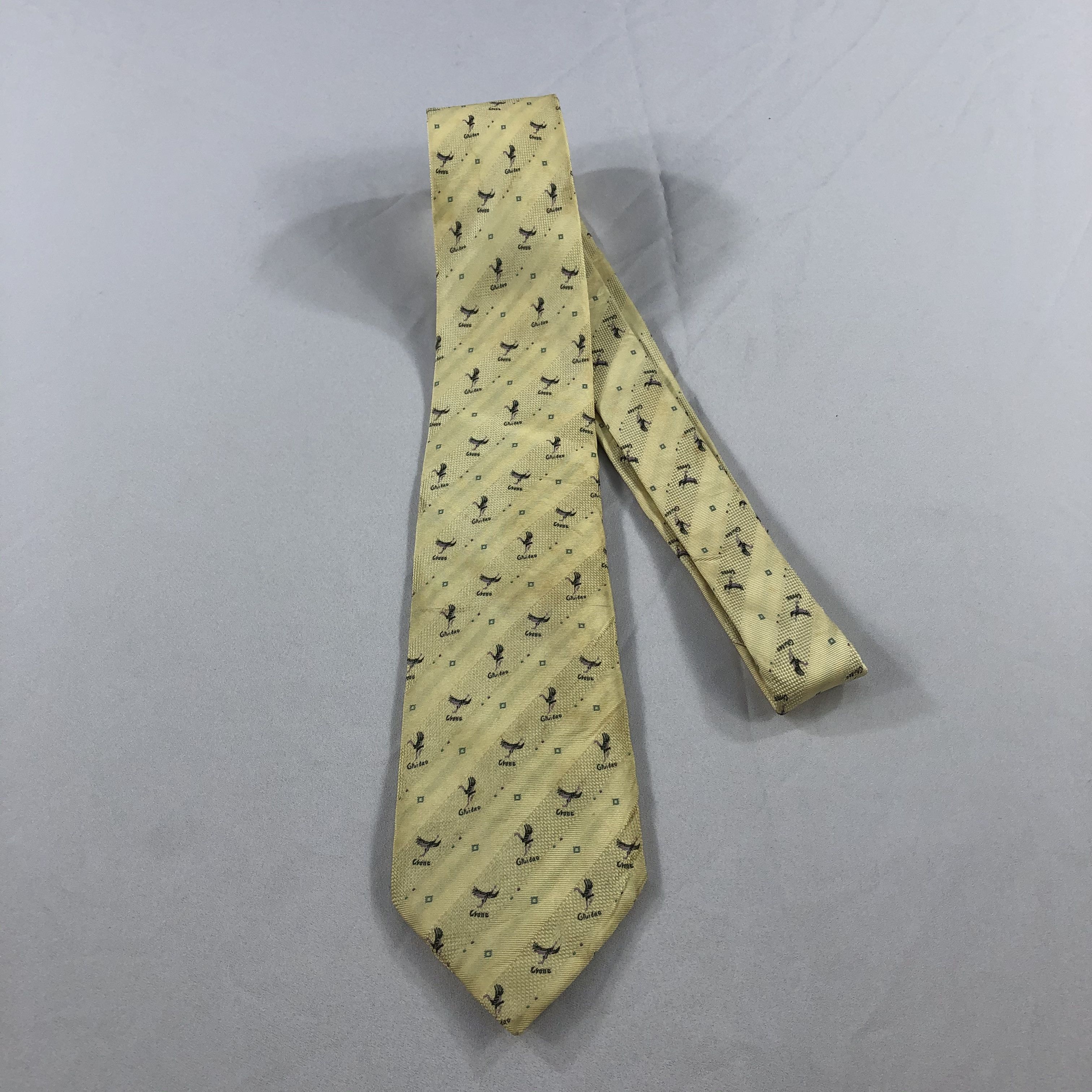Japanese Brand × Kansai Yamamoto × Vintage Sissy by Kansai Yamamoto Silk Neck Ties T77 Size ONE SIZE - 1 Thumbnail