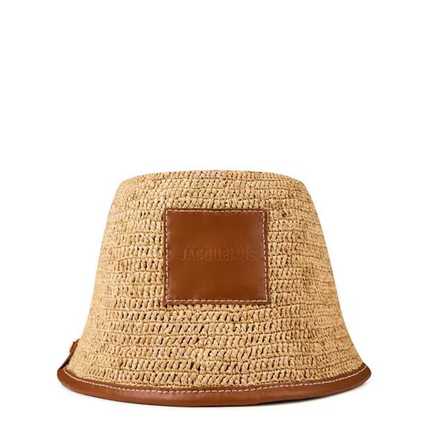 Jacquemus o1g2r1mq1024 Size: 60 / Bucket Hat in Light Brown Size ONE SIZE - 1 Thumbnail