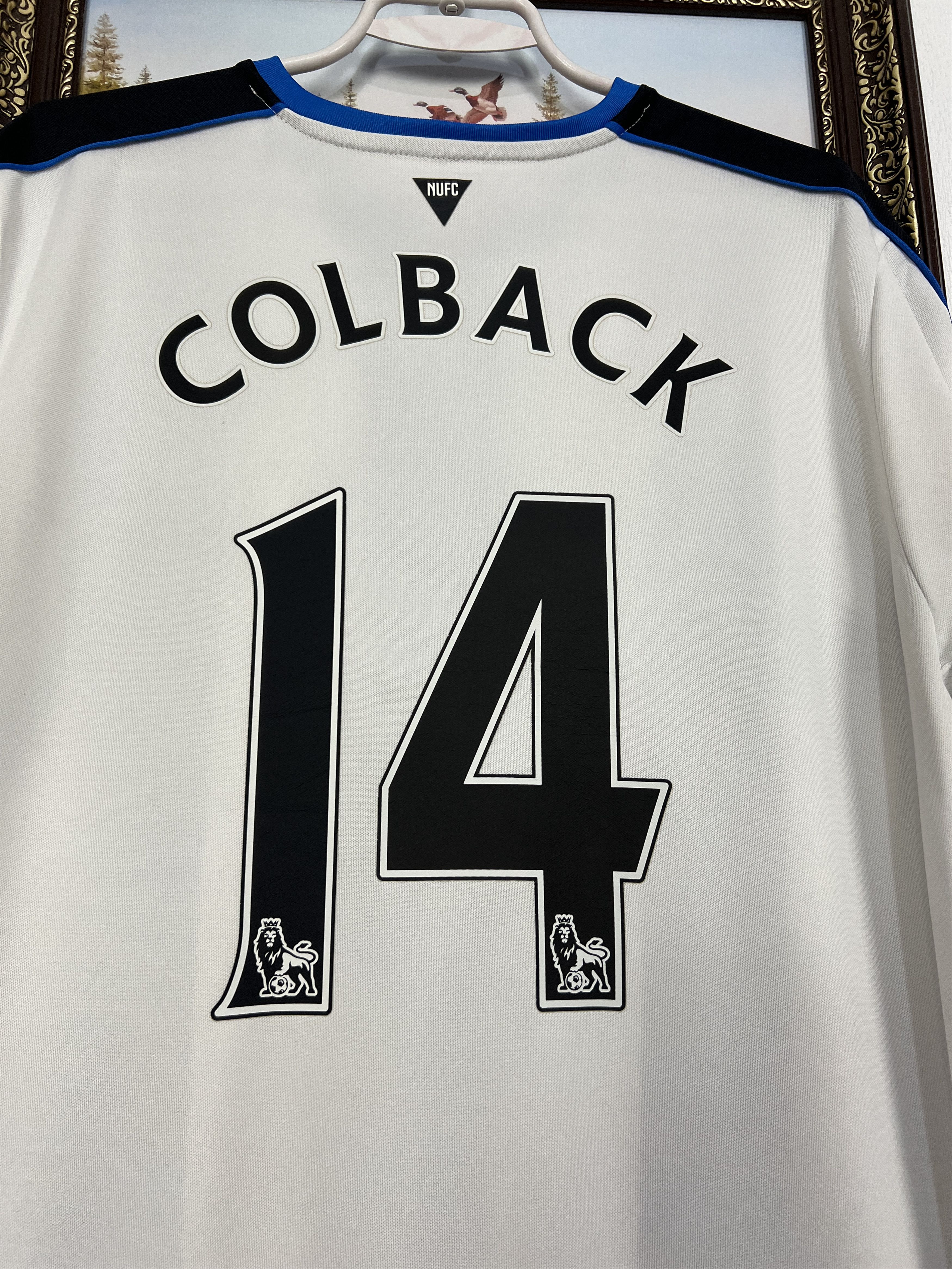 Puma Newcastle football shirt Soccer Puma Colback Jersey Trikot Size US XL / EU 56 / 4 - 11 Thumbnail