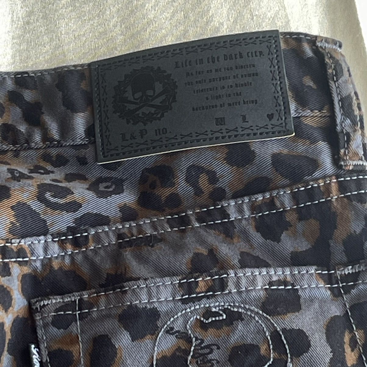 Roen Cheetah Print ROEN Jeans Size 28" / US 6 / IT 42 - 3 Thumbnail