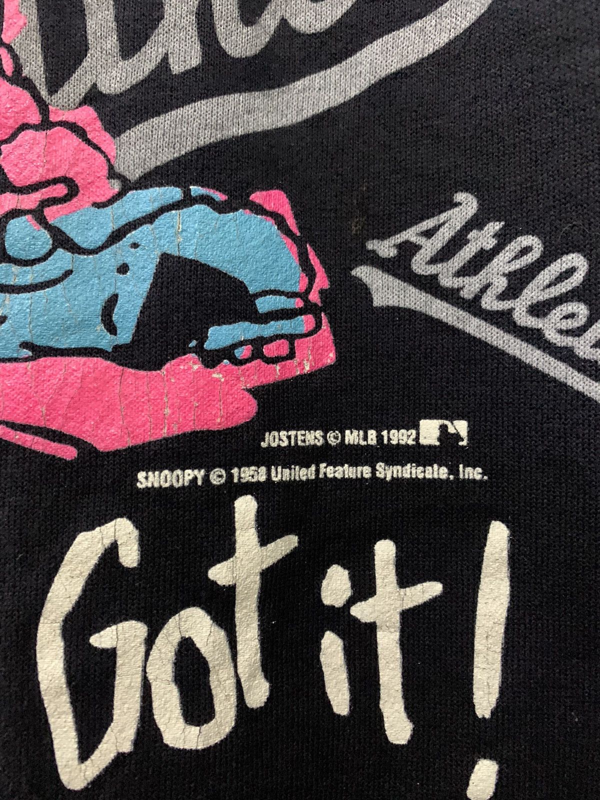 Vintage Vintage Artex Snoopy Athletics “ The Kid’s Got It” Size US L / EU 52-54 / 3 - 5 Thumbnail