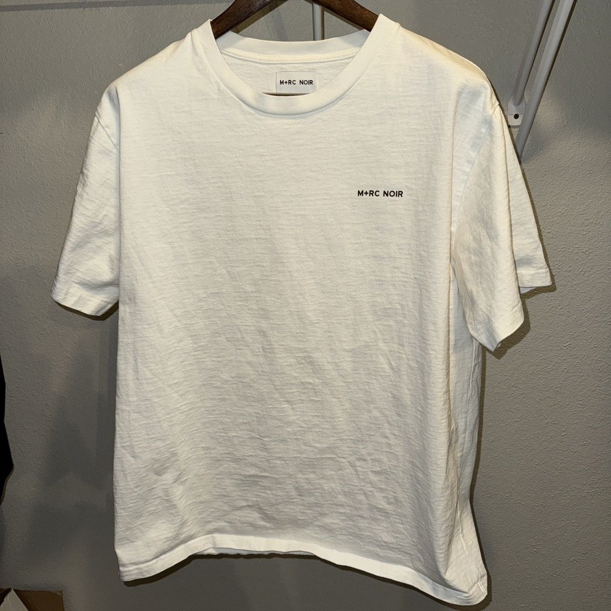 M+Rc Noir M+RC Noir White T-Shirt Size US L / EU 52-54 / 3 - 1 Thumbnail