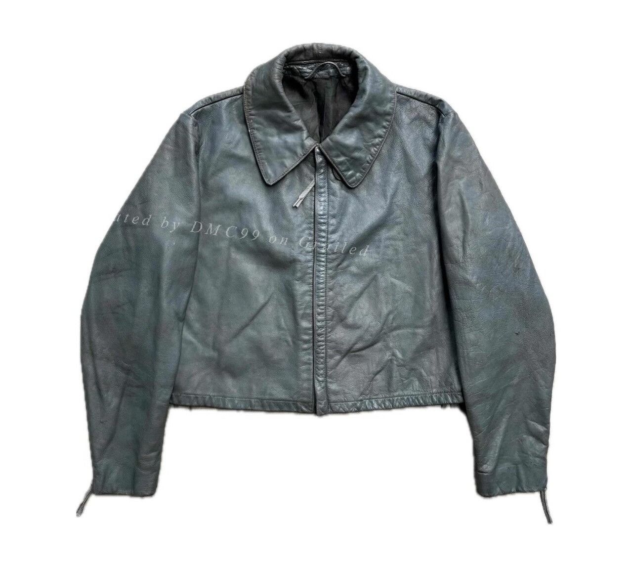 Vintage 1970s German U-boat Leather Jacket Size US M / EU 48-50 / 2 - 1 Thumbnail