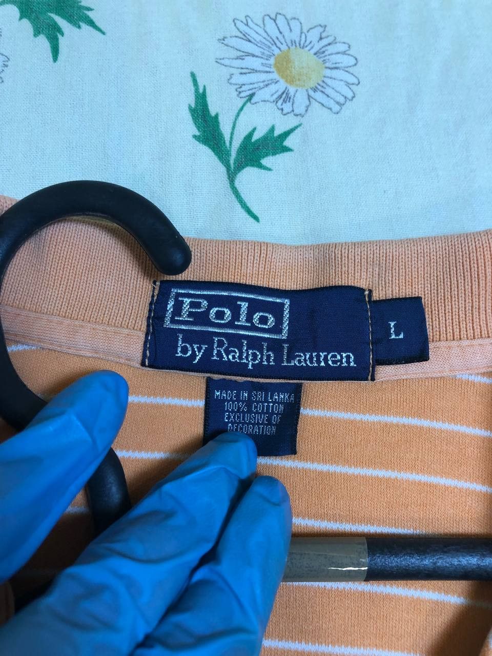 Polo Ralph Lauren Polo Ralph Lauren Polo Shirt Men Striped Pony Size US L / EU 52-54 / 3 - 6 Thumbnail