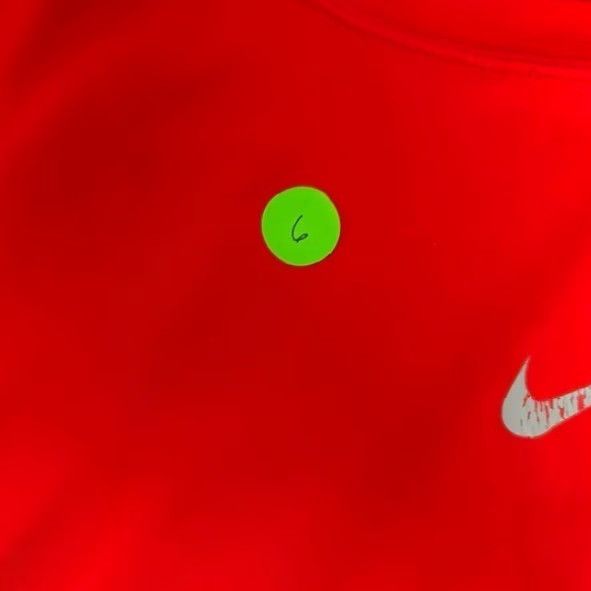 Nike VINTAGE Nike Dri Fit Mens Red Short Sleeve Athletic Training T Shirt 2XL Size US XXL / EU 58 / 5 - 8 Thumbnail