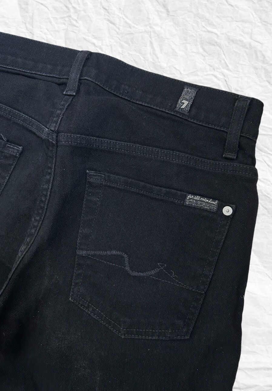 Seven 7 7 for All Mankind Standard Fit Black Jeans Size US 30 / EU 46 - 6 Thumbnail
