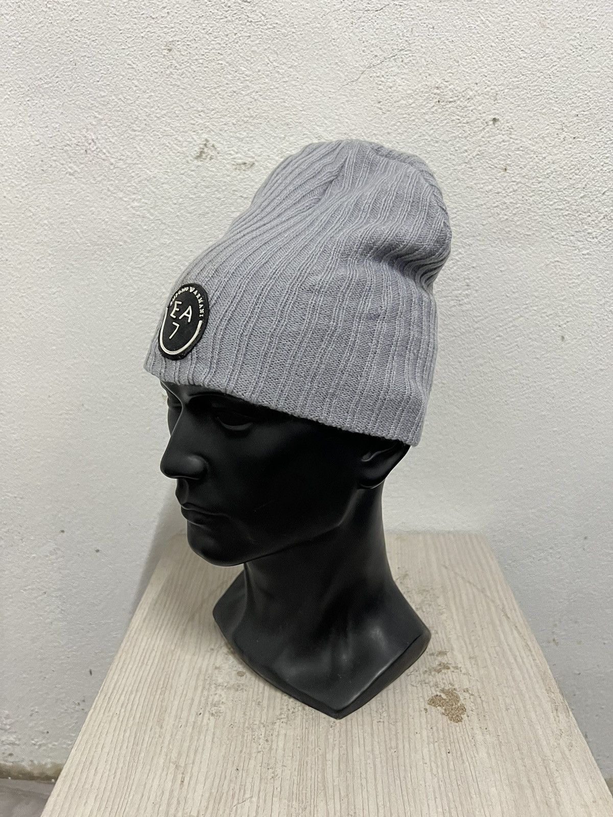 Emporio Armani Vintage Emporio Armani Beanie Hat Size ONE SIZE - 3 Thumbnail