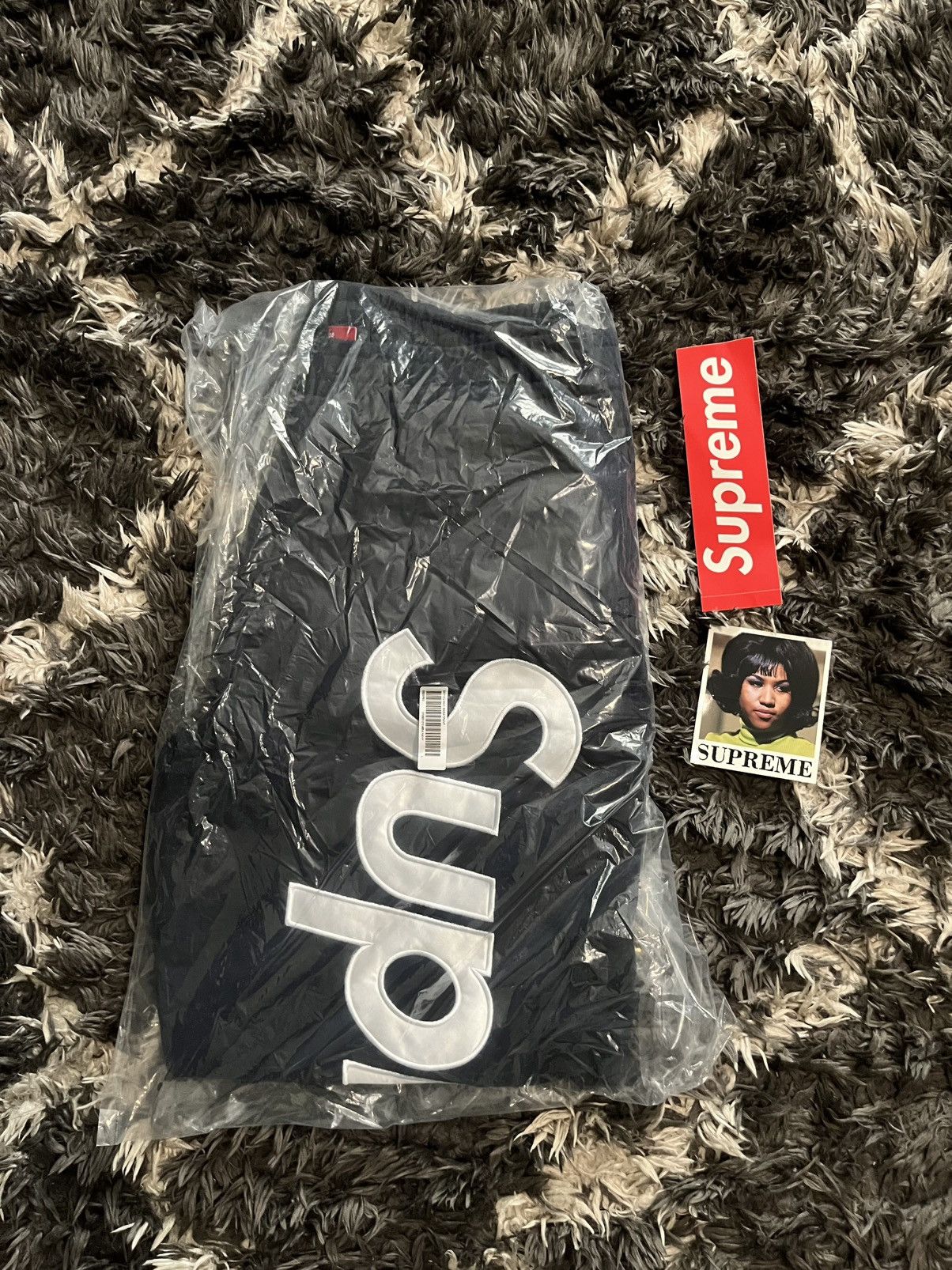 Supreme Supreme Satin Appliqué Sweatpant 