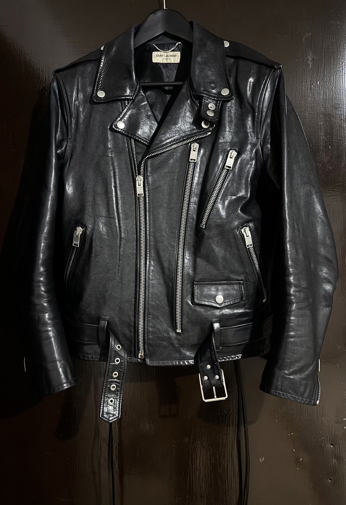 Saint Laurent Paris Saint Laurent L17 Jacket – 2017 Oiled Calf Size US M / EU 48-50 / 2 - 1 Thumbnail