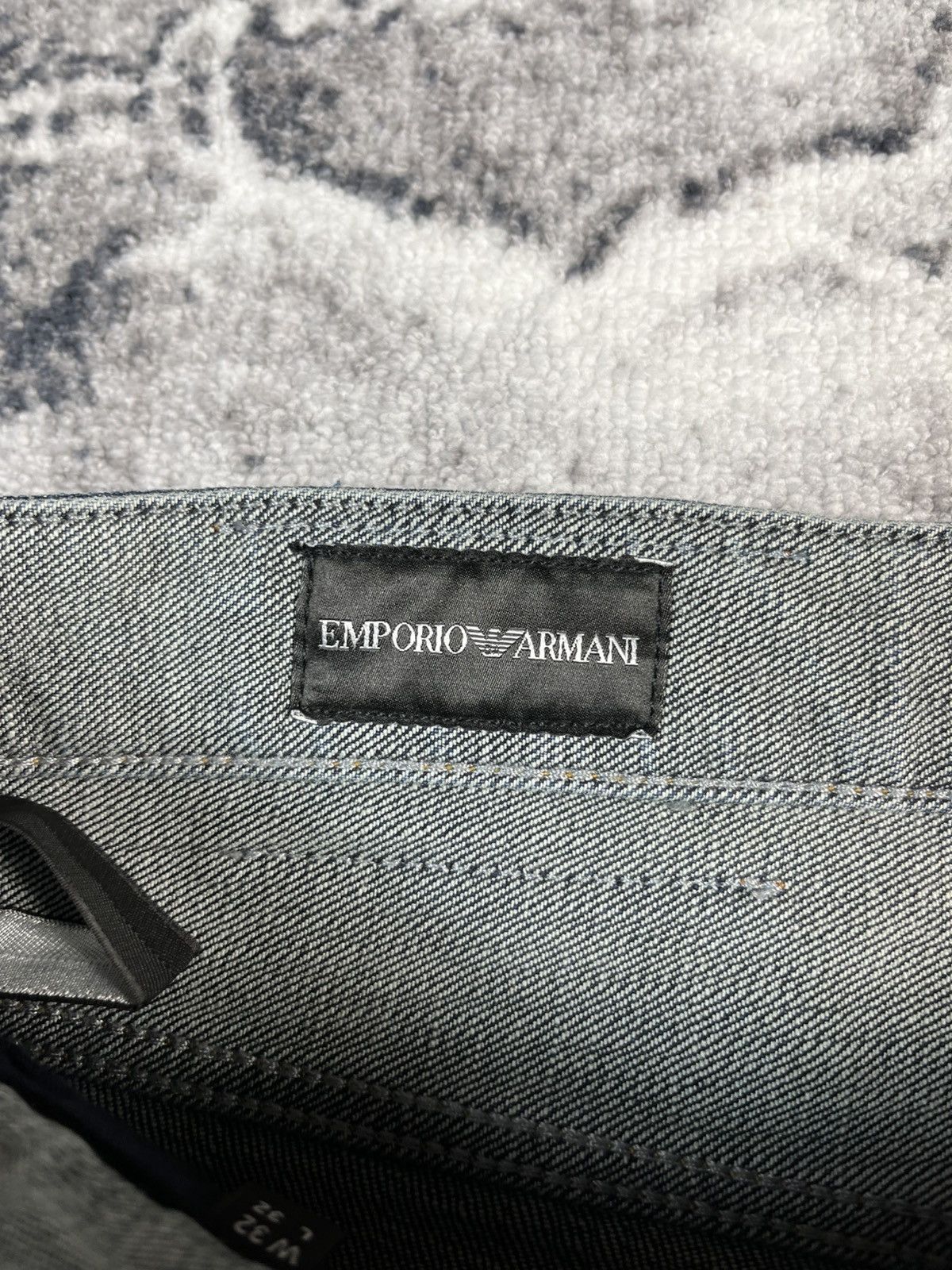 Emporio Armani Armani Jeans Selvedge Denim Size US 32 / EU 48 - 10 Thumbnail