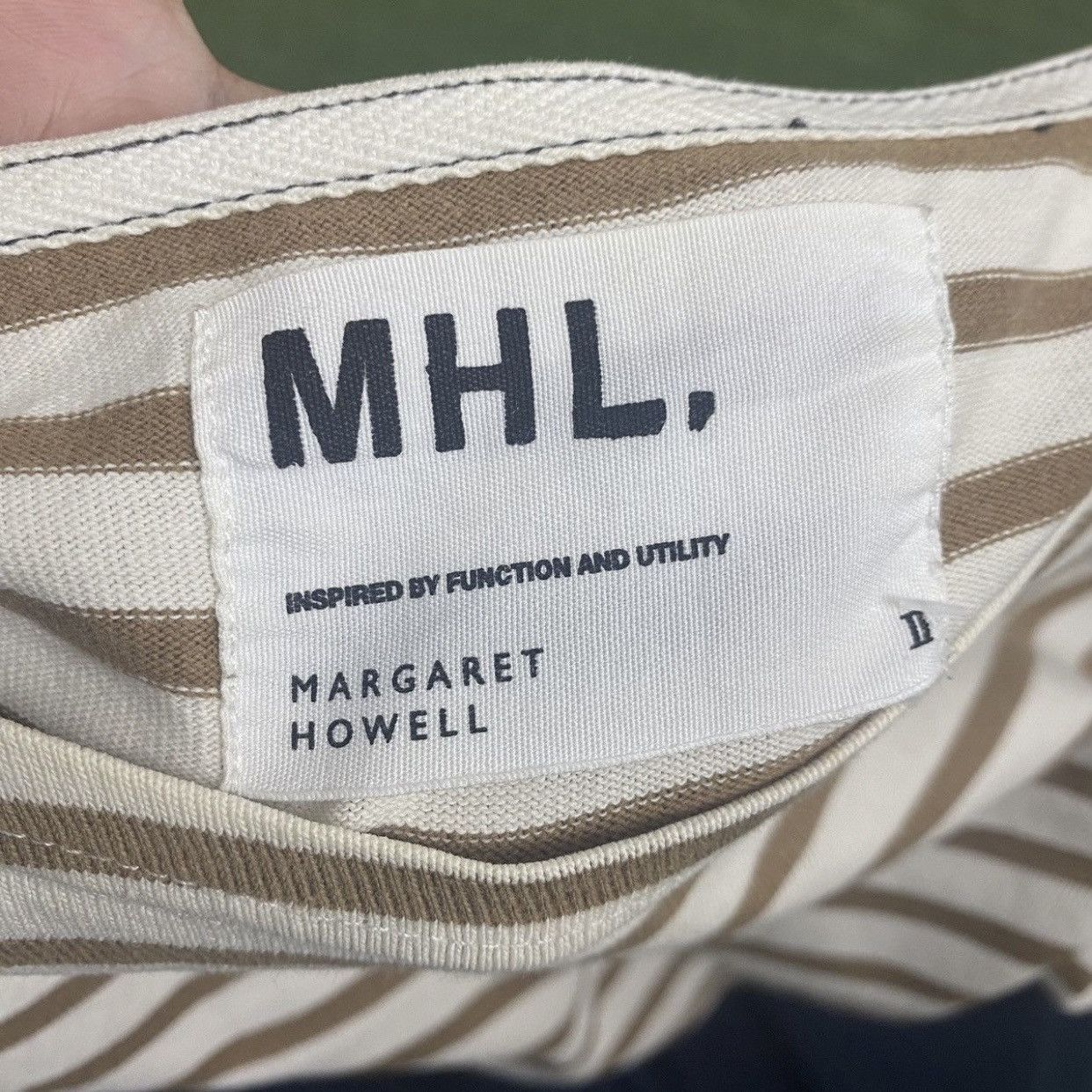 Margaret Howell MHL Margaret Howell Striped Long Sleeve Breton Tee Size US S / EU 44-46 / 1 - 10 Thumbnail