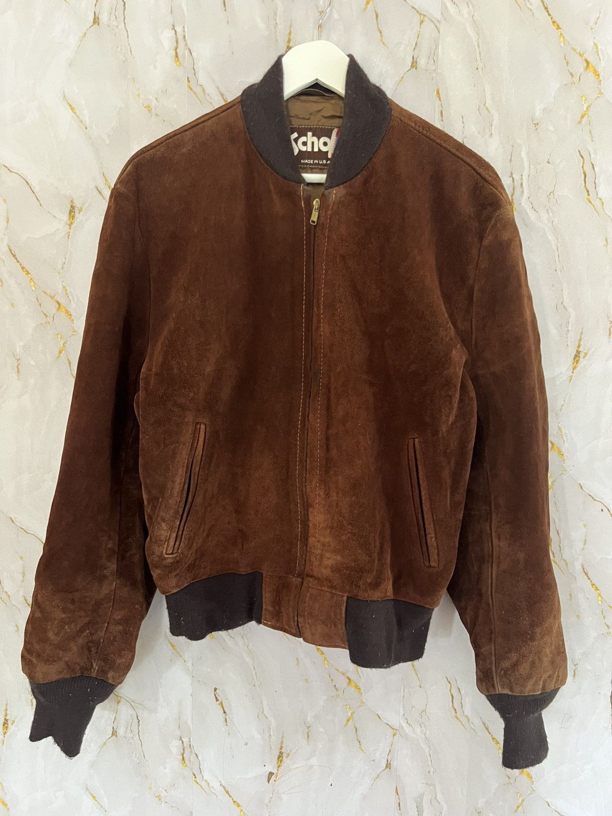 Vintage Schott Leather Jacket – Iconic USA-Made Biker Style