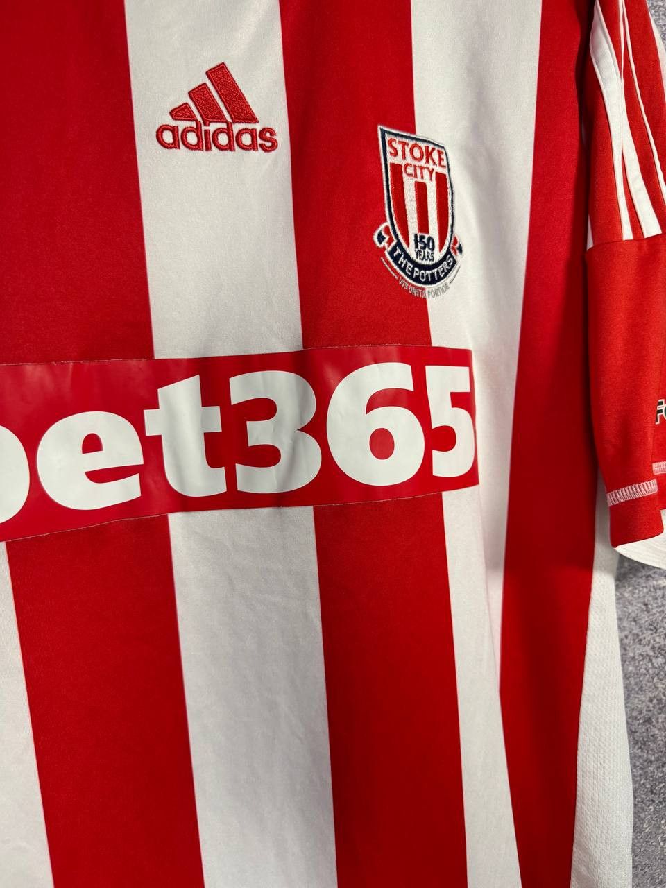 Adidas Vintage Stoke City 2012/13 Adidas Soccer Jersey Size US XL / EU 56 / 4 - 9 Thumbnail