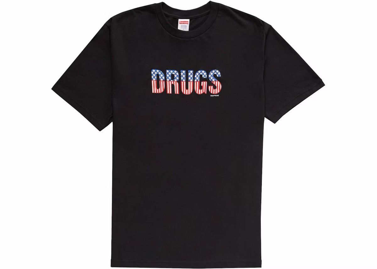 Supreme Supreme Drugs Tee Size US M / EU 48-50 / 2 - 1 Thumbnail